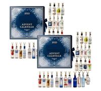 Calendrier De L'Avent 2025 - Coffret 24 Jours De Miniatures, Coffret Cadeau « Compte À Rebours Avant Noël » (2 pièces)