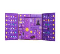 Calendrier De L'Avent 2025, Coffret Cadeau Reiki Crystal Halloween Countdown, Calendrier De L'Avent Avec Mini-livre Décoratif, Collection De Noël Reiki Crystal Halloween Countdown (1pcs)