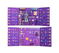 Calendrier De L'Avent 2025, Coffret Cadeau Reiki Crystal Halloween Countdown, Calendrier De L'Avent Avec Mini-livre Décoratif, Collection De Noël Reiki Crystal Halloween Countdown (2pcs)