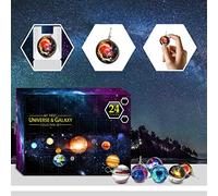 Calendrier de l'Avent 2025, collection Space Planet Collections, coffret cadeau, calendrier de l'Avent de Noël 24 jours