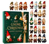 Calendrier de l'Avent 2025 - Décoration acrylique 2D | 24 jours petits pendentifs pour calendrier de l'Avent | Pour hommes, femmes, garçons, adolescents, famille, amis