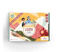 Calendrier de l'Avent 2025 Enfant 7+ Enquête 24 jours Thème Voyage en Train - Calendrier de l'Avent Original pour Enfant - Idéal en famille - Édition 2025 - En Cavale