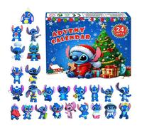 Calendrier de l'avent 2025 pour Enfent - GOGOLOVING - 24 Petites Stitch Figurine pour Enfent - Calendrier De NoëL Sur 24 Jour