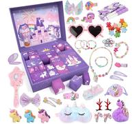 Calendrier de l'Avent 2025 pour filles - Cadeaux licorne pour filles - Compte à rebours de Noël de 24 jours - Calendrier de compte à rebours - Cadeaux surprise pour filles et petites-filles (licorne)