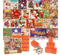 Calendrier de l'Avent 2025 - Puzzle de 1008 pièces - Pour adultes - Puzzle de Noël - Compte à rebours de 24 jours - Cadeaux de Noël pour enfants, garçons et filles