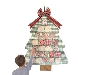 Calendrier de l'Avent 2025, réutilisable fabriqué à la main, calendrier de l'Avent en tissu pour la famille - Pour hommes, femmes, adolescents, épouse, mari, fils, fille et famille