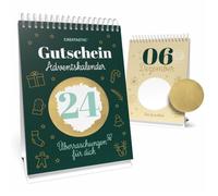 Calendrier de l'Avent 2026 avec 24 autocollants à gratter