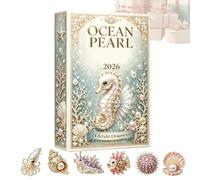 Calendrier de l'Avent 2026 - Figurine d'animaux - Décoration de vacances | Calendrier de l'Avent sur le thème des tortues de mer pour bureau, salon, chambre à coucher, table pour adultes et enfants
