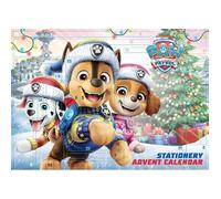 Calendrier de l'Avent 2026 Pat' Patrouille - Compte à rebours sous licence officielle - Compte à rebours de Noël sur 24 jours avec cadeaux surprise quotidiens, papeterie amusante à collectionner pour
