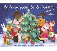 Calendrier de l'Avent - 24 histoires de Noël à accrocher dans le sapin - Anne Kalicky - Grund - relié - Calendrier