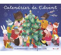 Calendrier de l'Avent - 24 histoires de Noël à accrocher dans le sapin - Anne Kalicky - Grund - relié - Calendrier