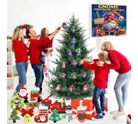 Calendrier de l'Avent, 24 jours du compte à rebours de Noël avec jouets - Figurine de collection pour, adolescents et adultes - Activité familiale quotidienne pour la famille, les vacances
