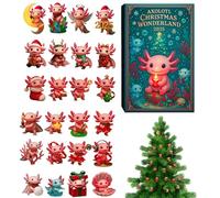 Calendrier de l'Avent 24 jours en acrylique 2D 2025, décoration pour la maison, calendrier festif, décorations de Noël, dessin animé, pour filles, garçons, sac, sac à dos, mur, fenêtre, cheminée