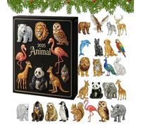 Calendrier de l'Avent 24 jours en acrylique avec compte à rebours saisonnier - Couronne murale pour porte d'entrée, jardin, chambre, bureau, Cent