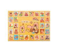 Calendrier de l'Avent - 24 Jours Ornements Capibara Calendrier 'Avent | Accessoire Décoratif pour Sacs Couronnes Fenêtres Portes Bureau Entrée Magasins, Décoration Maison Salon Arbre Étagère G