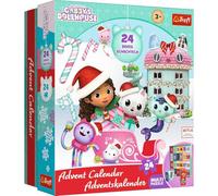 Calendrier de l'Avent 24 mini puzzles de 24 pièces Gabby s Dollhouse