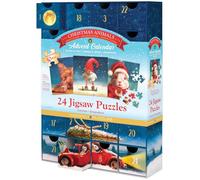 Eurographics Puzzle Calendrier de l'Avent - Animaux de Noël - 1200 pièces