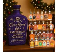 Calendrier de l'Avent 2D 2025, 24 jours sans répétition, pendentif à whisky pour un voyage de dégustation quotidien dans le monde des arômes de whisky (K)