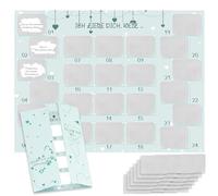 Calendrier de l'Avent à Gratter,Calendrier de l'Avent,DIY Calendrier de l'Avent à Gratter | Calendrier de l'Avent à Gratter Ich liebe Dich,Calendrier de Noël pour Femmes,Hommes et Couples