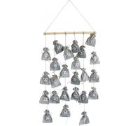 Calendrier de l'Avent à remplir avec des sachets, décoration de Noël, calendrier mural, calendrier de Noël DIY, décoration à suspendre, 110cm