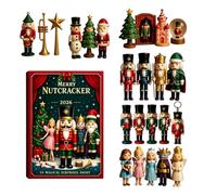 Calendrier de l'Avent Acrylique 2D 24 Jours 2026 Casse-Noisette