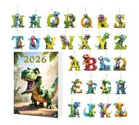 Calendrier de l'Avent Alphabet Noël Accessoires D'Apprentissage Des Langues