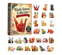 Calendrier De L'Avent Animal Noël 2026 Compte à Rebours Festif 24 Jours | Pendentif Acrylique 2D Pour , et amoureux des animaux, maison salon chambre sapin mur cheminée couronne