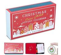Calendrier de l'Avent au point de croix de Noël, calendrier de l'Avent 2025, kit de compte à rebours de Noël, calendrier de l'Avent en fil, compte à rebours de 24 jours pour les débutants et les