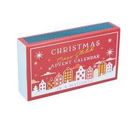 Calendrier de l'Avent au point de croix de Noël, kit de broderie de compte à rebours de Noël, calendrier de l'Avent de Noël, motifs de point de croix pour débutants et amateurs d'artisanat