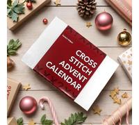 Calendrier de l'Avent au point de croix, kit de calendrier de l'Avent au crochet, compte à rebours de Noël pour débutants et amateurs d'artisanat