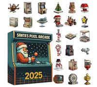 Calendrier de l'Avent avec Compte à Rebours | Décoration En Acrylique 2D,Calendrier Du Père Noël De 24 Jours Pour Les Fêtes - Pour, Adolescents, Adultes, Fêtes Saisonnières, Halloween, Thanksgiving,