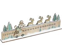 Calendrier de l'Avent avec fenêtre, 40 cm