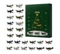 Calendrier de l'Avent Avion Noël 24 Jours Compte À Rebours Calendrier Avion