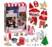 ZAPF Creation BABY born Advent Calendar 43cm, Accessoires de poupée