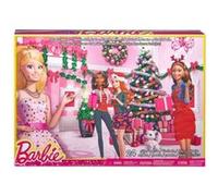 Calendrier de l'avent barbie habillages et accessoires mattel multicolore G