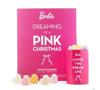 Calendrier de l'Avent Barbie™ Lampe à parfum, 24 cires parfumées, soja, muguet, idée cadeau, rose