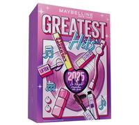 Maybelline New York - Calendrier de l'Avent 2025 - Coffret 24 Produits de Maquillage - Grand Format - Teint, Regard, Lèvres & Ongles
