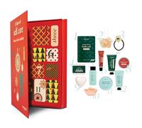 Calendrier de l'Avent beauté de 12 jours pour les vacances - Soin de la peau adapté pour les déplacements - Coffret cadeau - Kit spa de 12 jours - Soin du corps