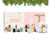 Calendrier de l'Avent Beauté Noël - 24 Jours Compte À Rebours Noël Avec Soins Hydratants Visage | Coffret Cadeau Beauté Pour Femme Epouse Petite Amie Sœur - Rituel Quotidien Femmes