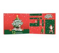 Calendrier de l'Avent Beauté Noël,Calendrier de Compte à Rebours de Noël 12 Jours pour Femmes,Kit Maquillage pour Passionnées de Beauté Cadeau Fêtes Femmes Adultes Sœurs Épouses Mères | Passion