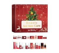 Calendrier de l'Avent Beauty - Hydratation non cadrante, ensemble de maquillage à 24 grilles, Calendrier de compte à rebours de Noël | Les soins de la peau sont destinés aux filles, petite amie