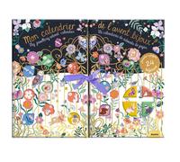 Calendrier de l'avent bijoux - AUZOU - Auzou - 24 boîtes illustrées - Perles polymères - Fils et rubans