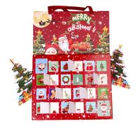 Calendrier de l'Avent Bijoux de Noël | Kit Perles Compte À Rebours 24 Jours | Atelier Création Bijoux Pour Débutantes Filles Adolescents Femmes Fête Scolaire