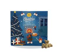 Calendrier de l'Avent: Biscuits pour chiens naturels goût pomme, noix de coco et amandes | Snack chien savoureux, sain et Noël | Découvrez la magie de Noël avec votre chien | 24 pièces - 70 gr | Hygge