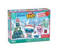 Funko Calendrier de l'Avent Bitty Pop! Lilo & Stitch Holiday – 24 jours de surprises – boîte mystère