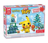 Funko Bitty Pop! Countdown Calendar: Pokemon - Calendrier de l’Avent - 24 Jours de Surprises - De Collection Vinyl Mini Figures - Boîte mystère - Idée Cadeau - Compte à rebours de Noël