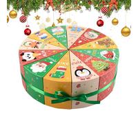 Calendrier De L'Avent Boîtes Vides - Coffrets Cadeaux De L'Avent Vides En Papier De Noël | Coffret Cadeau De En Papier | Cadeaux De Sac De Bonbons Goodie | Compte À Rebours Des Cal