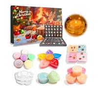 Calendrier de l'Avent Bougie, Calendrier de l'Avent 2025 Femme, Calendrier de l'Avent 24 Jours - Bougies de Noël pour Maman, Sœur, Fille ou Petite Amie