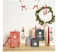 Calendrier de l'Avent BOWTIFUL CHRISTMAS, 72 pièces