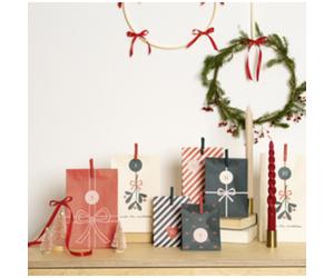 Calendrier de l'Avent BOWTIFUL CHRISTMAS, 72 pièces